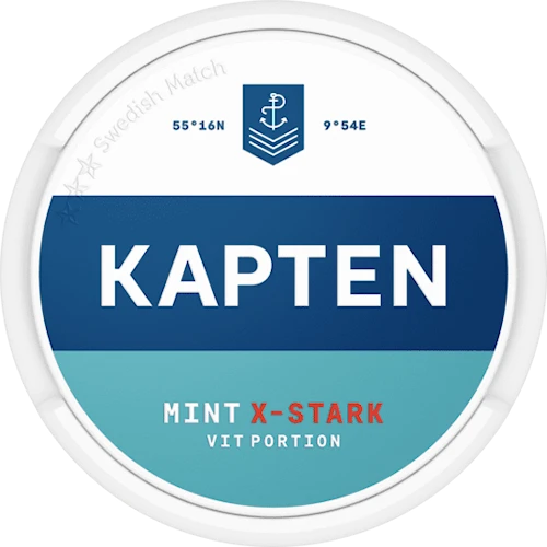 Kapten Vit Mint Extra Stark