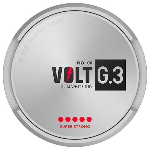 G.3 Volt Slim White Dry Super Strong