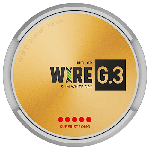 G.3 Wire Slim White Dry Super Strong
