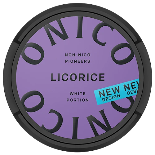 Onico Licorice nikotinfritt snus med lakritssmak