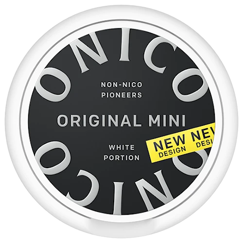 Onico Mini White nikotinfritt snus med bergamottsmak