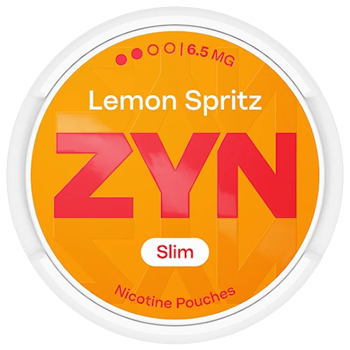 ZYN Lemon Spritz Slim 6.5mg nikotinpåsar