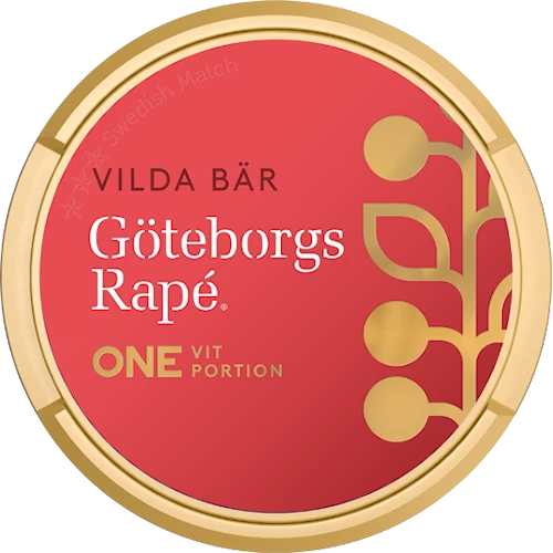 Göteborgs Rapé ONE White Vilda bär