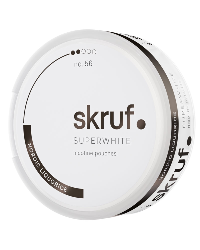 Skruf Superwhite no. 56 Nordic Liquorice Medium Strength - Bild 3