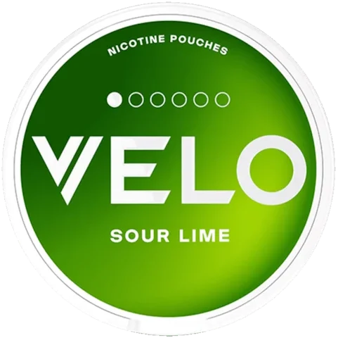 VELO Sour Lime Mini dosa – vitt snus med limesmak, 4 mg