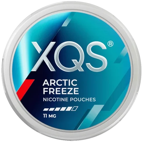 XQS Arctic Freeze 11,2mg nikotinpåsar med isande smak av mint och mentol