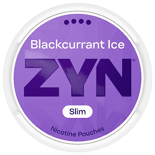 ZYN Blackcurrant Ice Slim Extra Strong