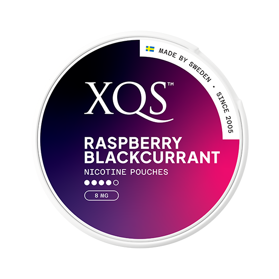 XQS Rasberry Blackcurrant 8mg
