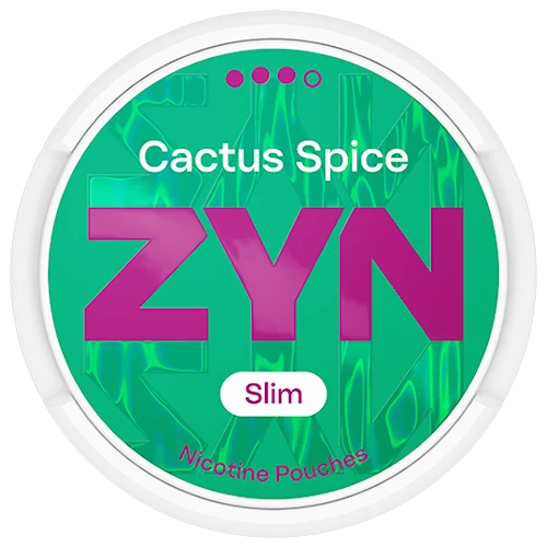 ZYN Cactus Spice Slim Styrka 3