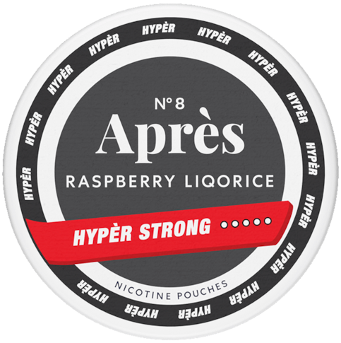 No.8 Aprés Raspberry Liqorice - Hyper Strong