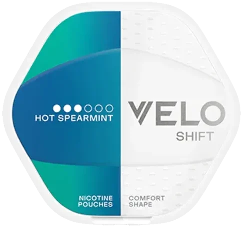 VELO SHIFT Hot Spearmint 8 mg – sexkantig dosa