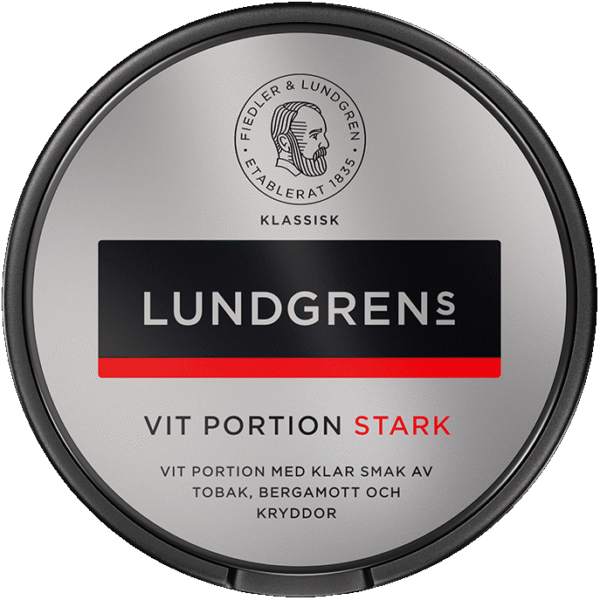 Lundgrens Vit Portion Stark