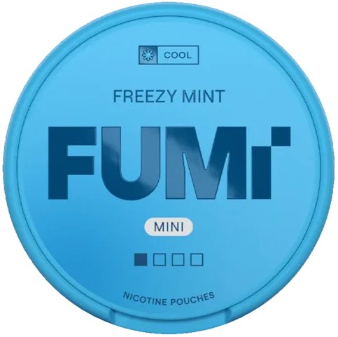 FUMi Freezy Mint Mini Regular nikotinpåsar med frisk mintsmak