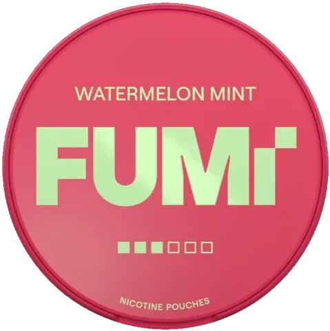 FUMi Watermelon Mint Strong nikotinpåsar med smak av vattenmelon och mint