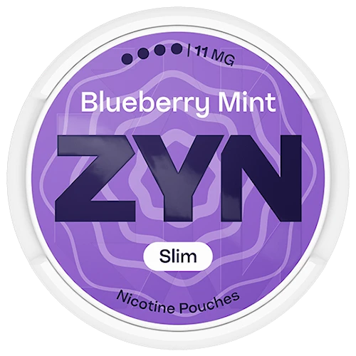 ZYN Blueberry Mint Slim 11mg nikotinpåsar