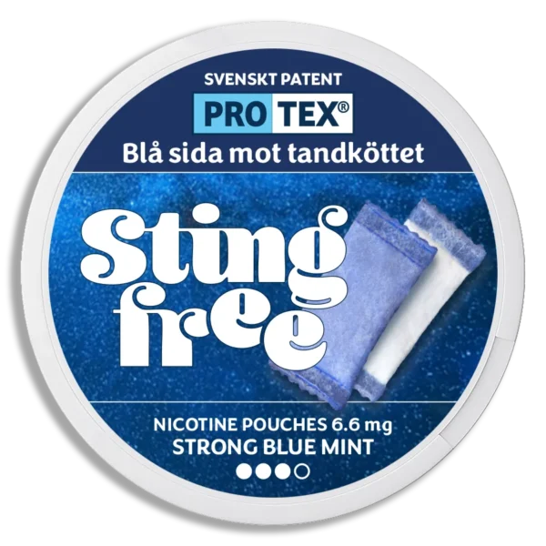 Stingfree Blue Mint nikotinpåsar