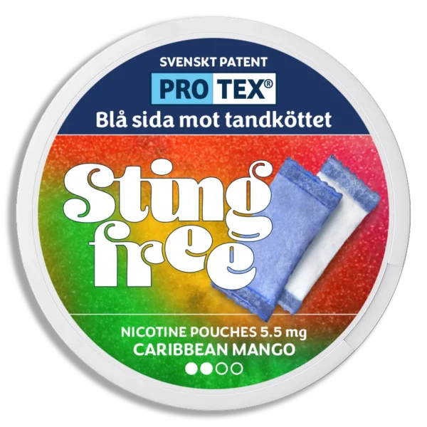 Stingfree Caribbean Mango nikotinpåsar