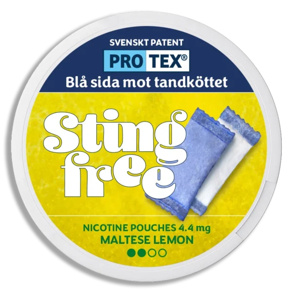 Stingfree Maltese Lemon nikotinpåsar