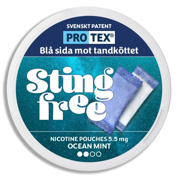 Stingfree Ocean Mint nikotinpåsar