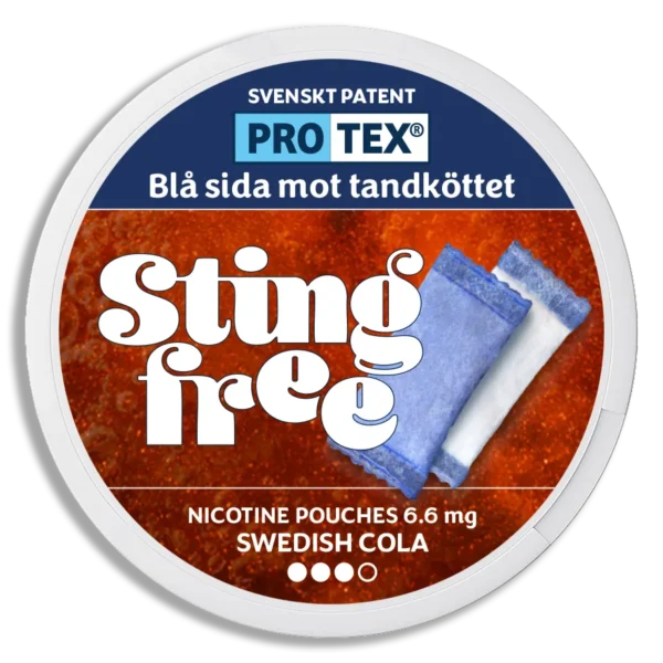 Stingfree Swedish Cola nikotinpåsar