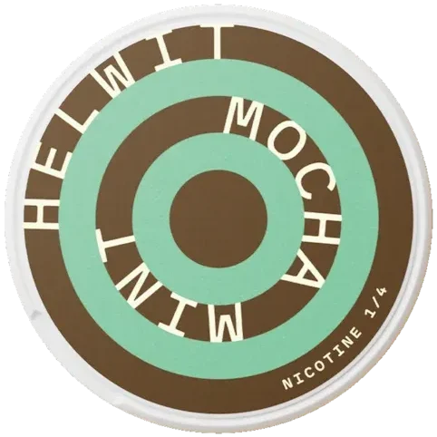 Helwit Mocha Mint 2mg – dosa med nikotinpåsar i slimformat