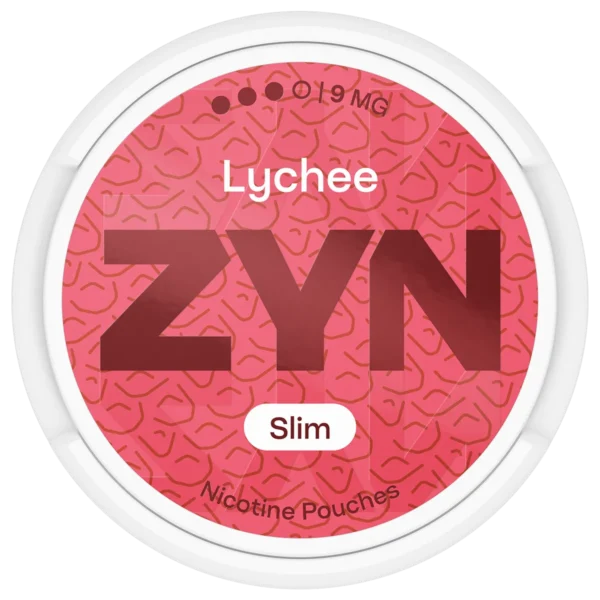 ZYN Lychee Slim S3 9MG – vitt snus med smak av litchi och citrus