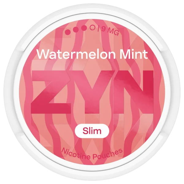 ZYN Watermelon Mint Slim S3 9MG – vitt snus med smak av vattenmelon och mint