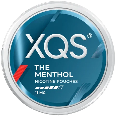 XQS The Menthol 11mg nikotinpåsar med intensiv och svalkande mentolsmak