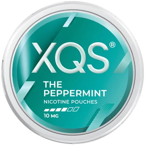 XQS The Peppermint 10mg nikotinpåsar med frisk och svalkande pepparmint