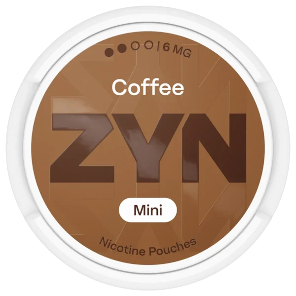 ZYN Coffee Mini Moist 6mg S2 – vitt snus med krämig kaffesmak