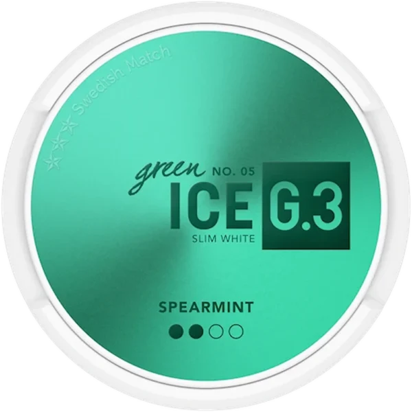 G.3 Green ICE Slim White